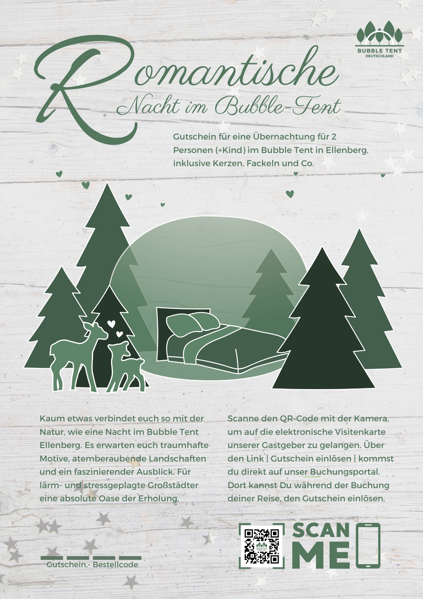 Ellenberg | Gift Certificate Romantic | INCLUSIVE HOT TUB WHIRLPOOL - Image 2