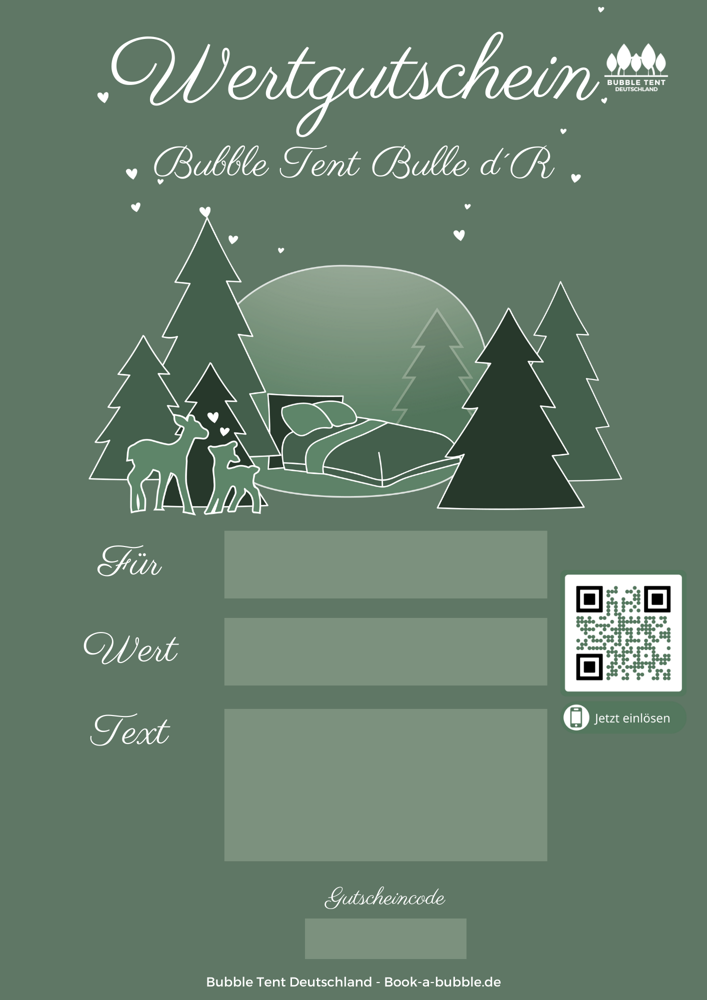 Bulle d'R | Gutschein