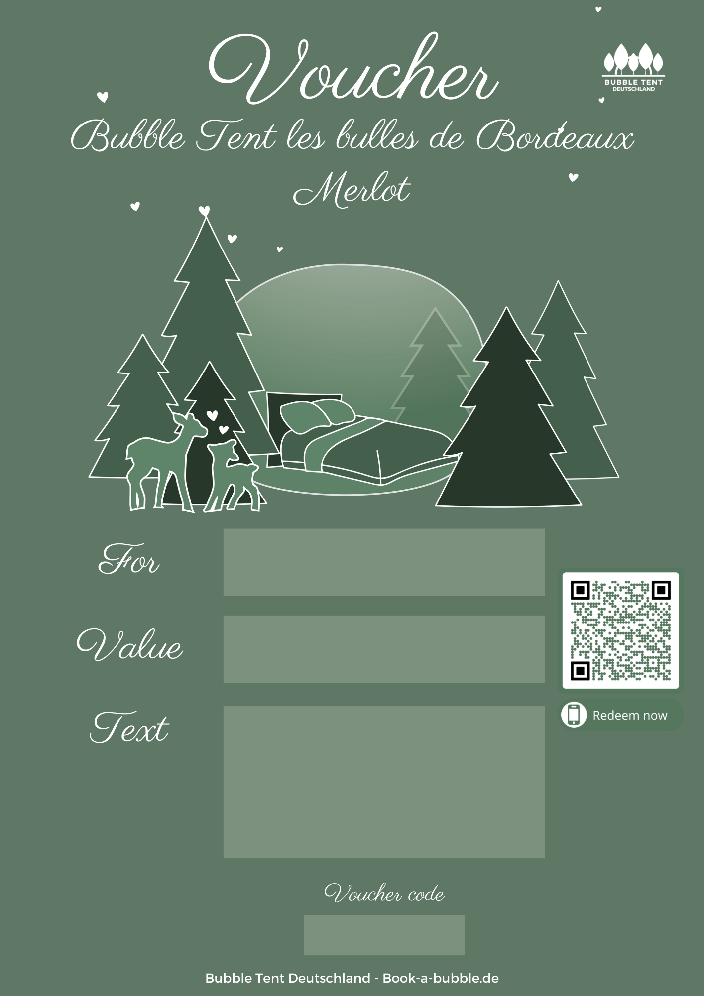 Les Bulles de Bordeaux Merlot | Voucher